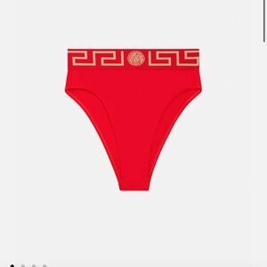 Versace high waist bikini bottom